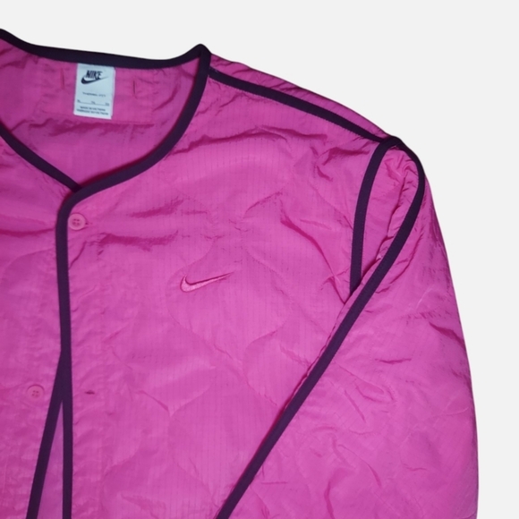 Nike Pink Therma-Fit Quilted Jacket - Picture 5 of 8